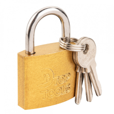 Top Tools lakat 30mm réz 2 kulccsal lakat