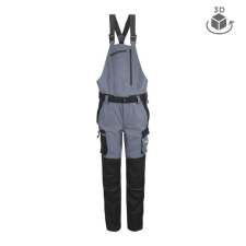 TOP TOP PHOENIX CO2D BP melles nadrág, black/grey/fluo yellow, 3XL munkaruha