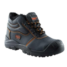 TOP Védőbakancs S3 SRC szőrme bélés acél orrmerevítő TOP FORREST WINTER, fekete, 45