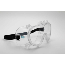 TOP Védőszemüveg saválló állítható gumipánt TOP FLY (SC-423), víztiszta védőszemüveg