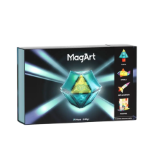 TopBright MagArt mágneses építőkészlet 64 db-os TOPBRIGHT mágneses építőjáték