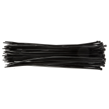 Topex KÁBELKÖTEGELŐ, gyorskötöző, 4,8mm x 370mm, fekete, 75db barkácsolás, csiszolás, rögzítés
