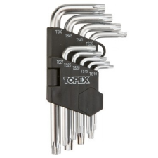  TOPEX torx kulcs klt 35D950 ts10-50 9 r lyukas torxkulcs