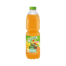 TopJoy őszibarack-mangó ízű üdítőital - 1500ml üdítő, ásványviz, gyümölcslé