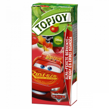 Topjoy szénsavmentes alma-feketeberkenye-meggy-erdei szamóca ital hozzáadott vitaminokkal 200 ml üdítő, ásványviz, gyümölcslé