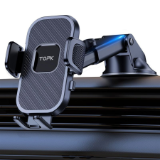 TOPK D38X teleszkópos telefontartó autóba mobiltelefon kellék