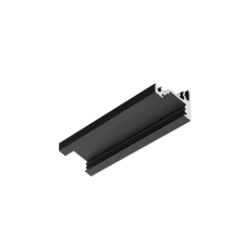 TOPMET LED profil CORNER10 BC/UX 2000 mm eloxált fekete világítási kellék