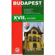 Topopress Budapest XVII. kerület térkép Topopress 1:11 000 térkép