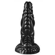Toppedmonster Dildó Monster Caimax 17 x 6cm fekete műpénisz, dildó
