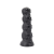 Toppedmonster - koponya dildó - 22 cm (fekete)