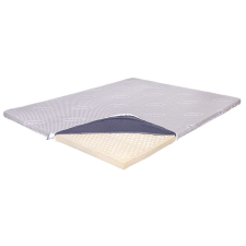 Topper ortopéd matrac 130x190 - latex 5,5 cm, ezüst ion tasak lakástextília