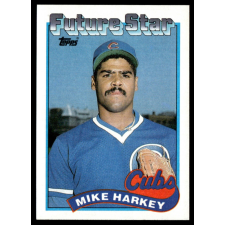 Topps 1989-1990 Topps #742 Mike Harkey gyűjthető kártya