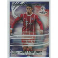 Topps 2017-18 Topps Champions League Chrome Lightning Strike #LS-JR James Rodriguez gyűjthető kártya