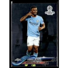 Topps 2017 Topps Chrome UEFA Champions League #8 Gabriel Jesus gyűjthető kártya