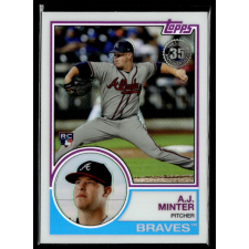 Topps 2018-2019 Topps Chrome Silver #81 A.J. Minter gyűjthető kártya