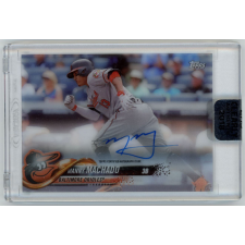 Topps 2018-2019 Topps Clearly Authentic Autographs #CAA-MM Manny Machado gyűjthető kártya
