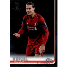 Topps 2018 Topps UEFA Champions League Chrome #24 Virgil van Dijk gyűjthető kártya