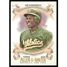 Topps 2021-23 Topps Allen and Ginter #30 Rickey Henderson gyűjthető kártya