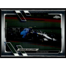 Topps 2021 Topps Chrome Formula 1 F1 CARS #115 Nicholas Latifi gyűjthető kártya