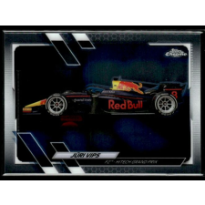 Topps 2021 Topps Chrome Formula 1 F2 CARS #127 Jüri Vips gyűjthető kártya