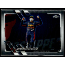 Topps 2021 Topps Chrome Formula 1 Racing #48 Max Verstappen gyűjthető kártya