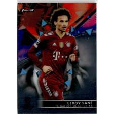 Topps 2021 Topps Finest UEFA Champions League #34 Leroy Sané gyűjthető kártya