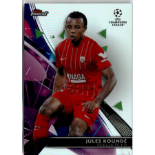 Topps 2021 Topps Finest UEFA Champions League Refractor #81 Jules Koundé gyűjthető kártya