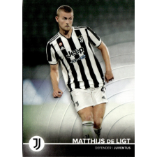 Topps 2021 Topps Juventus FC Trading Cards Set #4 Matthijs de Ligt gyűjthető kártya