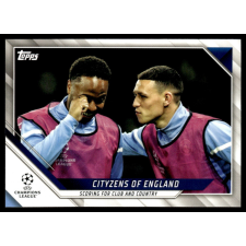 Topps 2021 Topps UEFA Champions League #113 Raheem Sterling gyűjthető kártya