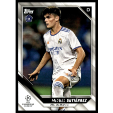 Topps 2021 Topps UEFA Champions League #166 Miguel Gutierrez gyűjthető kártya