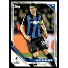 Topps 2021 Topps UEFA Champions League #168 Hans Vanaken gyűjthető kártya