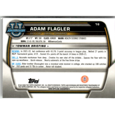 Topps 2022-23 Bowman Chrome University #16 Adam Flagler gyűjthető kártya