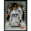 Topps 2022 Topps Chrome Formula 1 Checker Flag Refractors F1 DRIVERS #64 Yuki Tsunoda