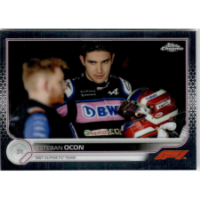 Topps 2022 Topps Chrome Formula 1 F1 DRIVERS #42 Esteban Ocon gyűjthető kártya