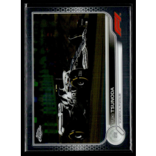 Topps 2022 Topps Chrome Formula 1 F1 DRIVERS #63 Yuki Tsunoda gyűjthető kártya
