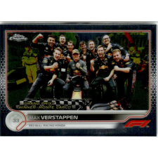 Topps 2022 Topps Chrome Formula 1 Racing #155 Max Verstappen gyűjthető kártya