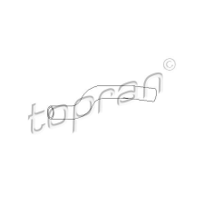 TOPRAN Hűtőcső TOPRAN 102 719 vízhűtő