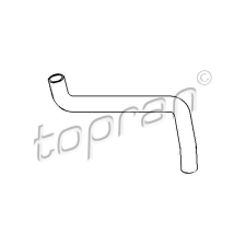 TOPRAN Hűtőcső TOPRAN 102 720 vízhűtő