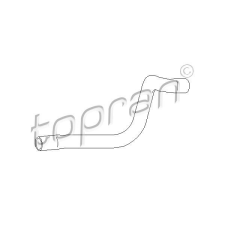 TOPRAN Hűtőcső TOPRAN 102 998 vízhűtő