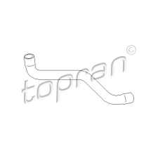 TOPRAN Hűtőcső TOPRAN 103 000 vízhűtő