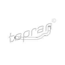 TOPRAN Hűtőcső TOPRAN 103 001 vízhűtő