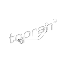 TOPRAN Hűtőcső TOPRAN 108 313 vízhűtő