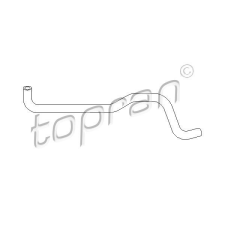 TOPRAN Hűtőcső TOPRAN 109 195 vízhűtő