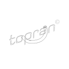 TOPRAN Hűtőcső TOPRAN 109 196 vízhűtő