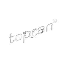 TOPRAN Hűtőcső TOPRAN 205 713 vízhűtő