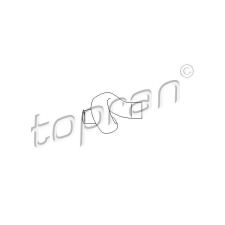 TOPRAN Hűtőcső TOPRAN 206 880 vízhűtő