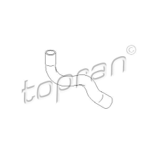 TOPRAN Hűtőcső TOPRAN 700 498 vízhűtő
