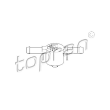 TOPRAN Szelep, üzemanyagszűrő TOPRAN 109 069 üzemanyagszűrő
