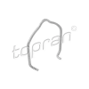 TOPRAN Tartóbilincs, töltő légvezeték 116 336