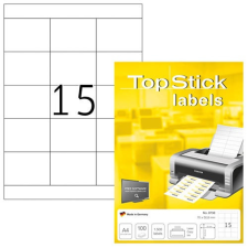 TopStick Etikett címke Topstick 70x50,8 mm szegéllyel 100 ív 1500 db/doboz etikett